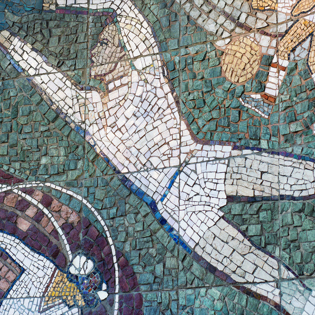 Monumental mosaic of Moscow