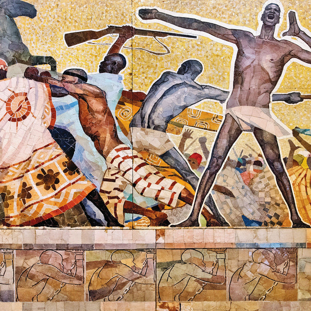 Monumental mosaic of Moscow