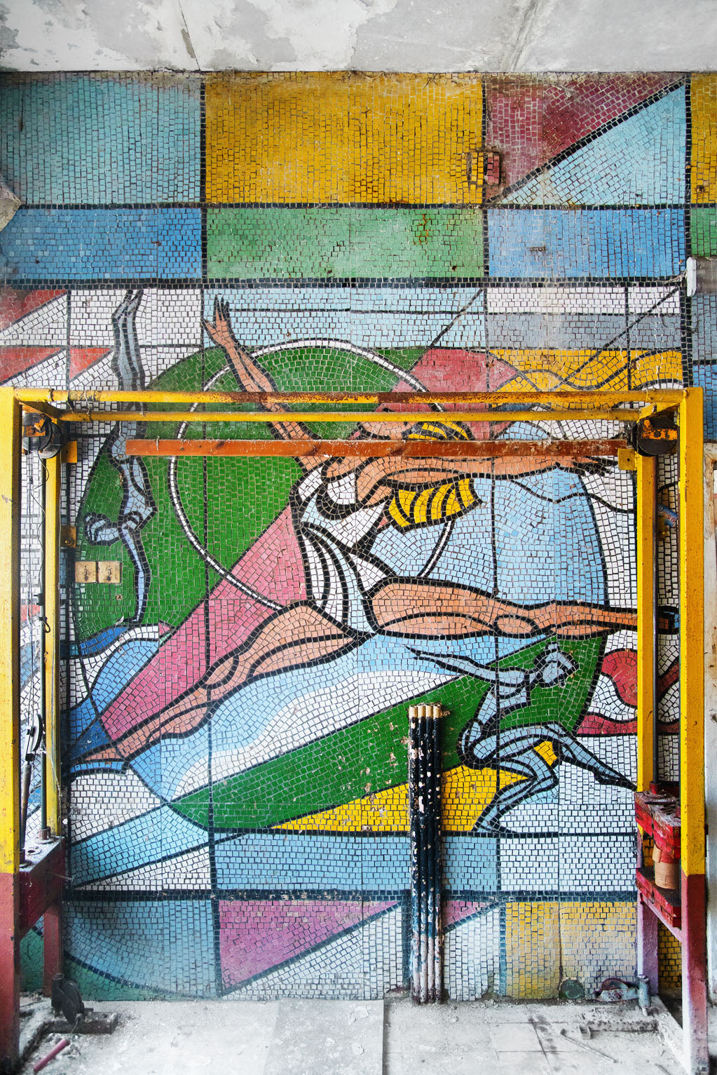 СПОРТ-ПАВИЛЬОН СТАДИОНА МОСКОВСКОГО ЭЛЕКТРОЛАМПОВОГО ЗАВОДА