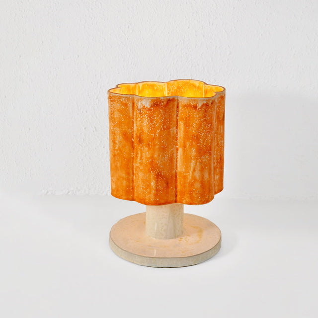 ORANGE TULIP LAMP